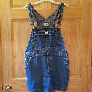 Calvin Klein Denim Bib Shorts